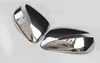 Högkvalitativ ABS Chrome 4PCS bil sida dörr spegel dekorationskåpa, backview Guard Cover för Hyundai Santafe / IX45 2013-2017