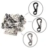 Wholesale-Mini SF Spring Claps Climbing Carabiners Keychain Camping Bottle Hooks Backpack Climbing Claps Tactical Survival Gear