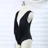 Sexy One Piece Fringe Tassels Bathing Suits Swimwear Female Bodysuit Deep V Swimsuits For Women 4766233