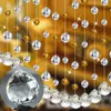2018 neue hängende klare kristall kugel kugel prisma anhänger spacer perlen für hause hochzeit farterlicht lampe kronleuchter dekoration