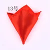 Fashion Mens formal wear suits pocket handkerchief solid color square handkerchiefs Solid Color 200 Pieces Optional Multi-types DHL