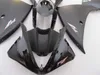 100% passform för Yamaha Injection Mote Fairings YZF R1 09 10 11-14 Matt Black Fairings Set YZF R1 2009-2014 OY32