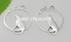100 Stück MIC Antik Silber Bronze Maus Katze AUF einem Ring Charms Anhänger 26x31mm Schmuck DIY Passende Armbänder Halskette Ohrringe