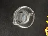 Nyaste glasrör med 14 mm Titanium Tip Quartz Tip Quartz Nail Glass Dish Oil Rig Concen TRATE DAB STRÅD