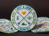 カスタムデザインの縫製概念刺繍パッチ任意のサイズ任意のロゴ品質刺繍パッチサプライヤー卸売価格