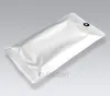 100PCS plast dragkedja slipning av arenaceous silver detaljhandel förpackning väska mobiltelefon väska till iPhone 6s 4.7 / 5.5 Samsung S5 S6 Note 4