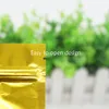 18 * 26 + 4 cm Golden Aluminium Folie Zelf-stijl Stand Bag Food Grade Materiaal Voedsel Verpakking Winkel Ornamenten Tassen Spot 100 / Pakket