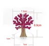 iWish 2017 Visual Magical Artificiale Sakura Alberi di carta Albero di Natale in crescita Desktop Cherry Blossom Magia Giocattoli per bambini Regalo per bambini 5PCS