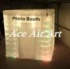 Nadmuchiwane foto stoiska fotograficzne namiot kostki na imprezę lub ślub i reklama ze światłami LED
