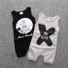 Summer Sleeveless Bodysuit Newborn Baby Boy Bodysuit cotton Body Baby Girl Casual Rompers 0-24M