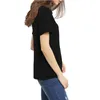 Wholesale-女性Tシャツ2017夏のファッション包帯セクシーなVネッククリスクロストップカジュアルレディ女性Tシャツプラスサイズの女性ティーTシャツ