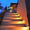 Vattentät 6 LED Solar Power Light Sensor Wall Light Garden staket Lampa utomhus gångvägsljus