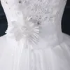 Brand New Wedding Dresses Ball Gown Formal Wedding Gowns with Flower Cap Sleeve Glamorous High Neck Keyhole Vestidos De Novia Bridal Gown