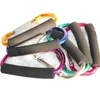 Schwamm Große Größe Bunte Aluminiumlegierung D Form Klettern Knopf Karabiner Schlüsselanhänger Outdoor Rollschuhlaufen Schuhe Schnalle Supermarkt Haken