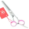 7.0INCH MEISHA PROFESSIONAL PET Grooming sax set Cutting + Tunna + Böjda sax Kits Rostfritt stål Pet Shears .hb0069