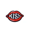 10 Sztuk Pocałunek usta Haftowane łaty do Odzieżowy Żelazko na Transfer Aplikacja Patch Dla Dżinsy Torby DIY Sew Na Naklejki Haftowe