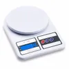 10kg1g Digital LCD Electronic Kitchen Scale Food Pesant Postal Scales 10000g White Kitchen Automatic Mesury Tools Pattepre1409686