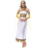 Sexy Oude Egypte Queen Princess Costume Classic Halloween Party Cosplay Kostuum Maskerade Griekenland Goddess Stage Outfits