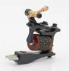 Горячие Продажи Железные Татуировки Пистолеты T-Dial Tattoo Machines 10 Обертывание Катушки Подгонки Лайнер Человеки Черные пушки для татуировки