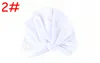 INS Baby Bow Chapéu Orelha Coelho Caps Europa Estilo Nó Turbante Cabeça Wraps Chapéus 10 Cores Infantis India Chapéus Crianças Gorro de Inverno