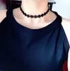 Heißer Verkauf Vintage Outus Blume Halsband Halskette Set Stretch Samt Klassische Gothic Tattoo Spitze Halsband Halsketten