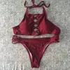 Varmt nytt bandage bikini badkläder bikini set push up kvinnor sexig strand bär baddräkt baddräkt brasiliansk bikini set stor storlek gratis frakt