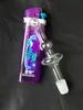 마우스 피스 유리 봉 액세서리 우산 모양, 독특한 오일 버너 유리 파이프 워터 파이프 유리 파이프 오일 장비 담배 흡연
