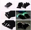 Gants flash 7 couleurs de fête, gants de jouets lumineux à LED, costume d'Halloween, gant lumineux, doigt lumineux, goves pour fête, concert de musique