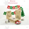 Merry Christmas Gift Tassen Kraftpapier Bruiloft Candy Treat Tas voor Party Gunst Kawaii Brood Cookies Voedsel Verpakking Zakken LZ0649