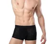 Newest arrival The men's Underpants bamboo fiber breathable hollow ultra-thin sexy flat underwear MU048 for men Underpant
