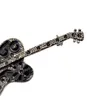 Atacado- Moda Broches Guitarra Homem Broche Instrumento Musical Broche Corsage Vestido Presente Acessório Unisex Broche