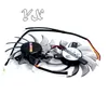 75mm Everflow T128010SH DC 12V 0.25A ventilateurs de refroidissement pour ASUS MSI R6850 6850 HD6850 graphique carte vidéo refroidisseur ventilateur