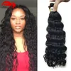 Hannah product Wholesale Human Hair Bulk In Factory Price 3 Bundle 150g Brazilian Deep Curly Wave Bulk Hair For Braiding Human Hair No Weft