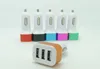 100pcs/lot Universal 4.1A 12V 3 USB Port Travel Car Charger Adapter For iPhone 5 S 6 7 Samsung S4 S5 Note 4 Smart Mobile Phone