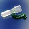 14.5mm 18.8mm Mannelijke Joken Roken Accessoires Glas Groene Handvat Kom voor Water Bongs Pipes Glass Bowl Accessories SCO9 SA10