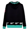 New Vocaloid Hatsune Miku Casual Sweatshirt cotton Hoodie Cosplay Costume273E