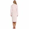 Kvinnors Sleepwear Wholesale- Ekouaer Warm Robes för Kvinnor 2021 Vinter Sexig Robe Bathrock Nightgown Pink och Grey Princess M XL1