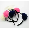 Nuovo design Corea peluche orecchio di coniglio fascia donne orecchio di gatto Scrunchy larghezza bagno Kawayi fascia per capelli accessori per capelli per ragazze2159721