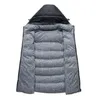 Fall-Factory Direct Sales 90% White Duck Down Coat Men Down Vest Collar Men 's Morality Down Sleeveless Jacket Howl