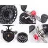 PESCA Kołowrotki rybackie 4 + 1BB 2.6: 1 65mm DWS60 Lewe ręki i prawą ręką Swap Fly Wheels Wheels Reel z wysoką stopą