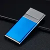 Nouveau briquet de charge en métal rechargeable USB rechargeable USB briquets briquet encendedor isqueiro