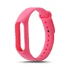 Cor Silicone Wearable MIBAND 2 Substituição Relógio Strap para Xiaomi MI Band 2 Pulseira de pulso Pulseira inteligente cinta cinta acessórios em banda inteligente