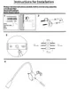 Topoch Electric Wall Lights 크롬 마감 램프 유연한 암 방향 스포트라이트 좁은 빔 내장 운전자 집 캠퍼 트레일러 보트