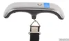 100pcs Mini Electronic Digital Hanging Luggage Scale Portable Pocket Weight Scale Backlight Blue display