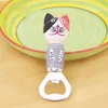 2017 new Creative cartoon hand-painted Bali Island style cat wood opener beer bottle opener free shipping