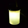 Solar Flood Lights Power Hangende cilinder Lantaarns LED Landschap Garden Patio Holiday Light Lampen buiten waterdicht