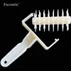 Wholesale- Baking Tools DIY Plastic Pizza Cookies Dough Roller Pastry Pie Needle Wheels Cutter Sewing Machine Cake Bread Hole Punch