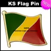 Fiji Bandeira Emblema Bandeira Pin 10 pcs muito Frete Grátis KS-0060