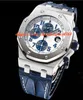 Luxury Fashion Offshore 42mm NAVY stood305cr01 Quartz MAN WATCH Wristwatch5293996