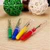 Wholesales 200Pcs/Lot Seam Ripper Plastic Handle Craft Thread Cutter Stitch Ripper Handmade Sewing DIY Tool Accessory 8x1cm